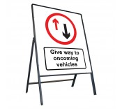 800mm x 900mm Temporary Road Signs